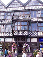 Stafford's Ancient High House, said to be the largest timber framed town house in England Stafford Ancient High House, the largest timber framed town house in England