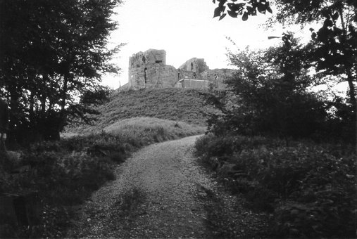 Stafford Castle circa 1984