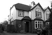 Example of early 20th century middle class housing, situated on Rowley Bank, Stafford