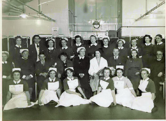 Staffordshire General Infirmary, nurse re-union circa 1950's