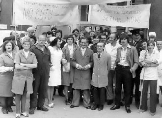 Stafford General Informary Staff Circa mid 1970's