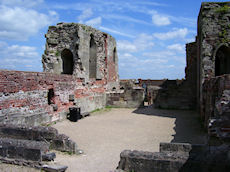 Stafford Castle interior