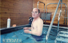 Barry Bates, Staffordshire Genreral Infirmary, hydrotherapy pool